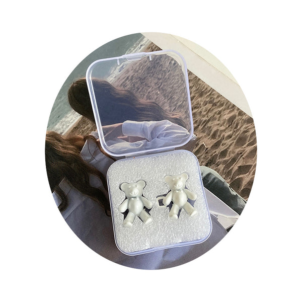 Teddy Bear Pin Belt For Snug Jeans Female Ornament Invisible Ornaments Belt Buckles