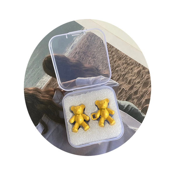 Teddy Bear Pin Belt For Snug Jeans Female Ornament Invisible Ornaments Belt Buckles