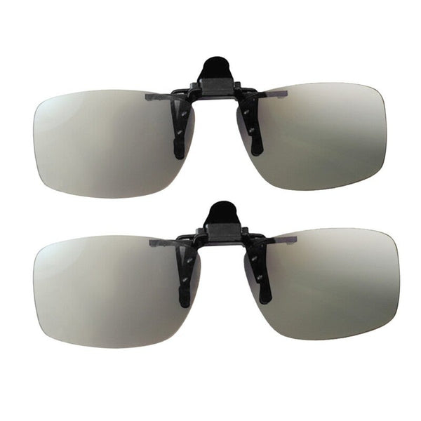 Cl01 Clip On Passive 3D Glasses Circular Polarized Lenses For Tv Real Cinemas Sony 3D Tv Glasses & Accessories