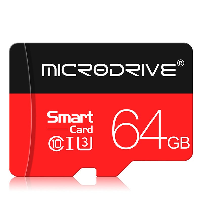 Class 10 Red Micro Sd Card 64Gb Memory Microsd Usb Flash For Smartphone Memory Cards