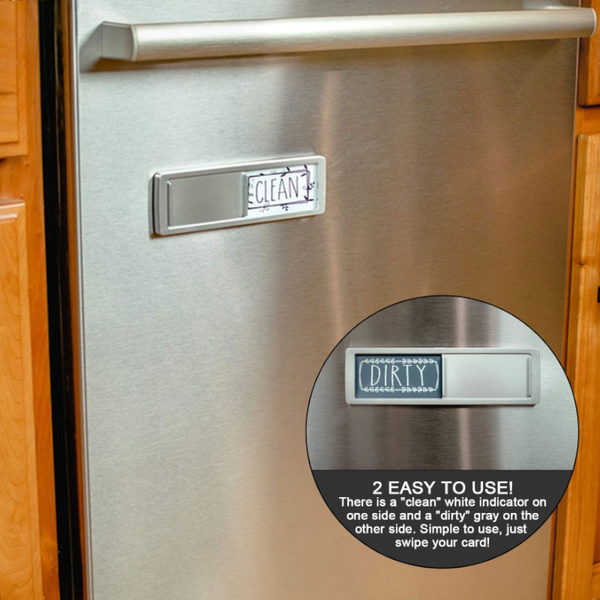 Refrigerator Magnets Clean Dirty Indicator Sign Dishwasher Magnet