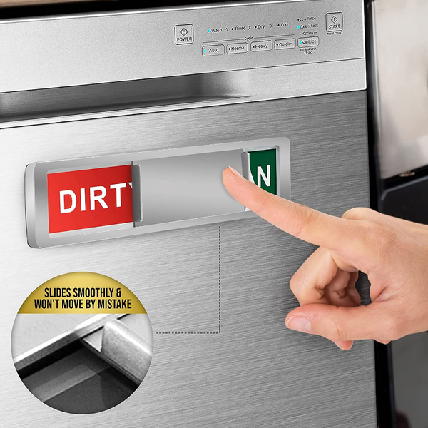 Refrigerator Magnets Clean Dirty Indicator Sign Dishwasher Magnet
