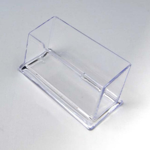 Clear Business Card Holder Display Stand Desk Desktop Countertop Business Card Holders