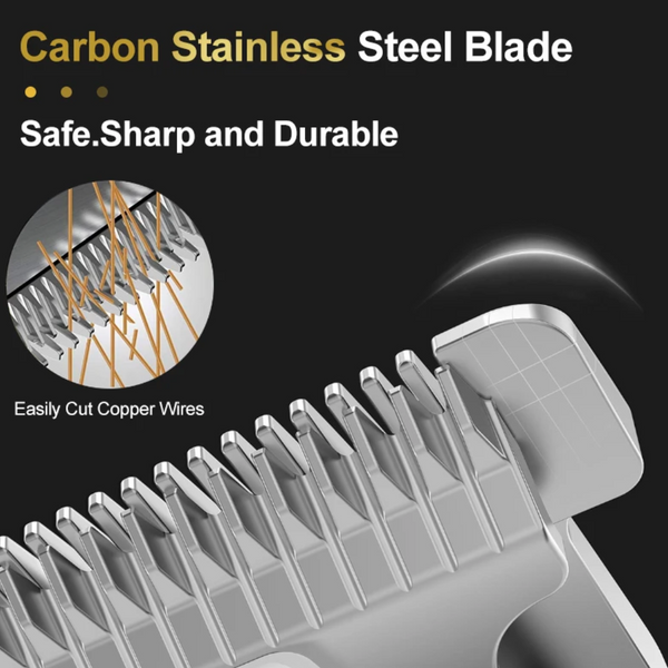 10W High Power Professional Hair Clippers Wireless Haircut Machine With Lcd Display Barber Clippers & Trimmers