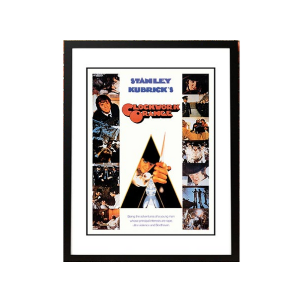 Clockwork Orange' Cult Movie Poster! Framed A4 Posters & Prints