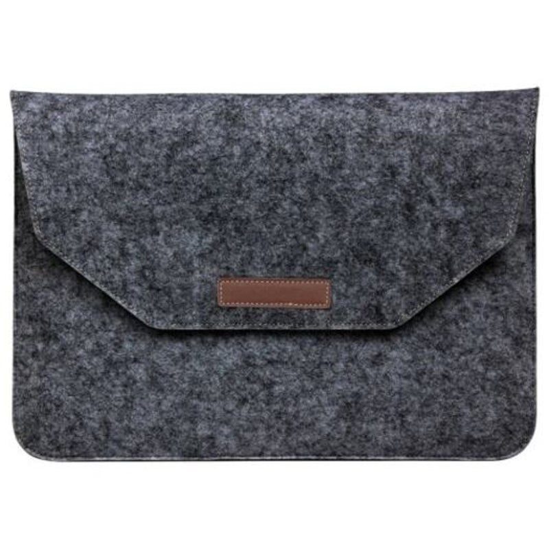 Cloth Sleeve Laptop Notebook Bag Pouch Case For Macbook Air 13 Inch Black Laptop Cases & Bags