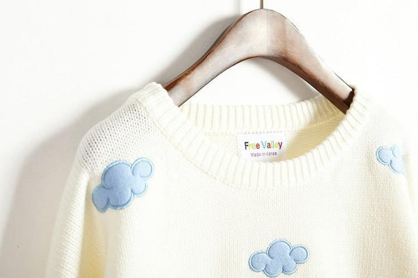Cloud Crewneck Pullover Sweatshirt Jumpers & Cardigans