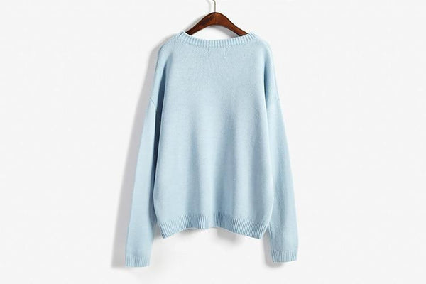 Cloud Crewneck Pullover Sweatshirt