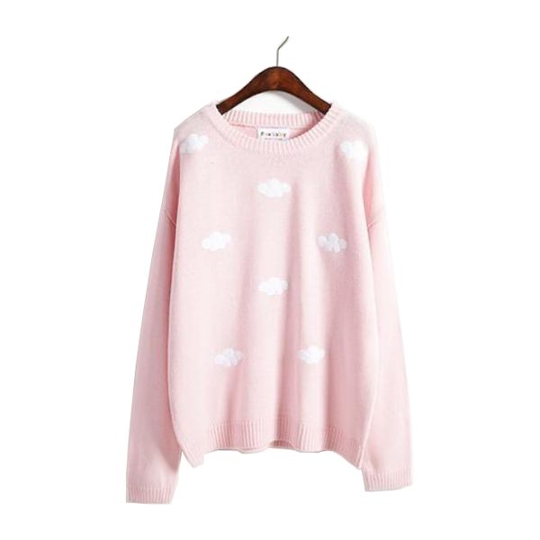 Cloud Crewneck Pullover Sweatshirt Jumpers & Cardigans