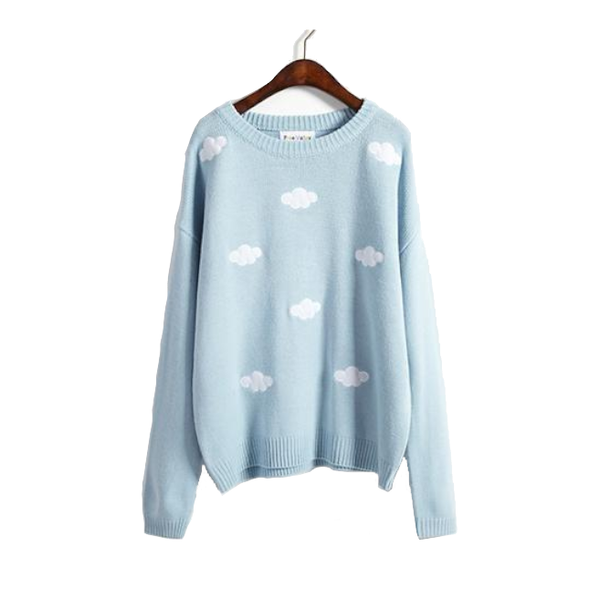 Cloud Crewneck Pullover Sweatshirt Jumpers & Cardigans