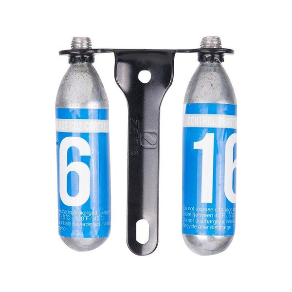 Co2 Cartridge Holder Bracket For Road Bike Water Bottle Cage Mount Black