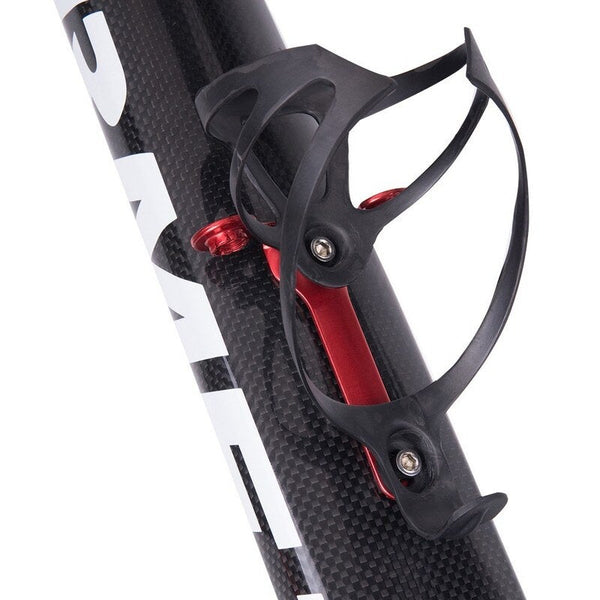 Co2 Cartridge Holder Bracket For Road Bike Water Bottle Cage Mount Black
