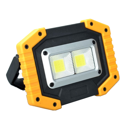 Cob 30W Led Work Light Rechargeable Portable Waterproof Flood Lights For Outdoor Camping Hiking Emergency Car Repairing Job Site Lighting Torches & Wo