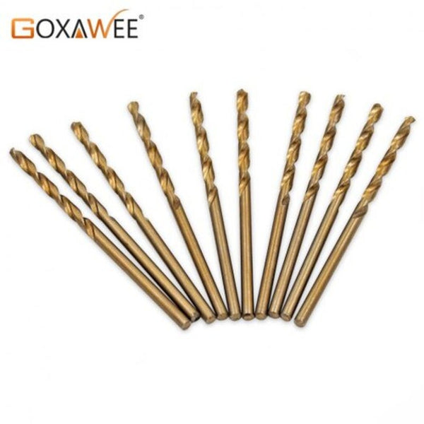 Cobalt For Metal Wood Working M35 Steel Straight Shank 1.0 3.0Mm Twist 3042 1.5X10pcs Drill Bits