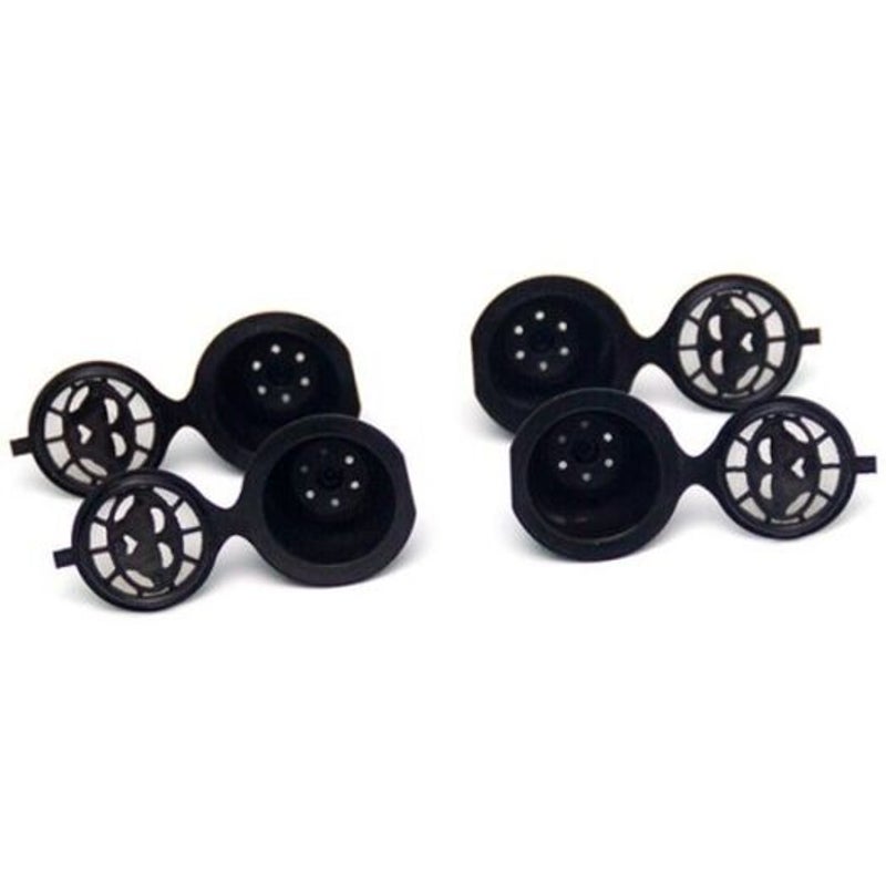 Coffee Filter Suitable For Nespresso Machine 4Pcs Black Coffee Pods