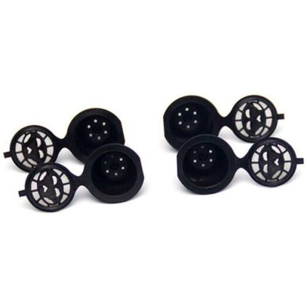 Coffee Filter Suitable For Nespresso Machine 4Pcs Black Coffee Pods