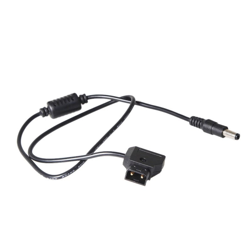 Coiled D Tap 2Pin Male To Dc 5.52.5Mm Adapter Cable For V Mount Anton Battery Dslr Rig Power Supply Cables & Adapters