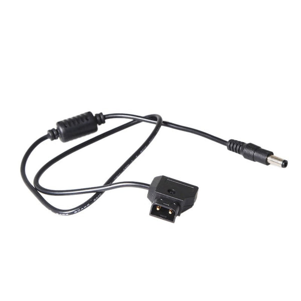 Coiled D Tap 2Pin Male To Dc 5.52.5Mm Adapter Cable For V Mount Anton Battery Dslr Rig Power Supply Cables & Adapters