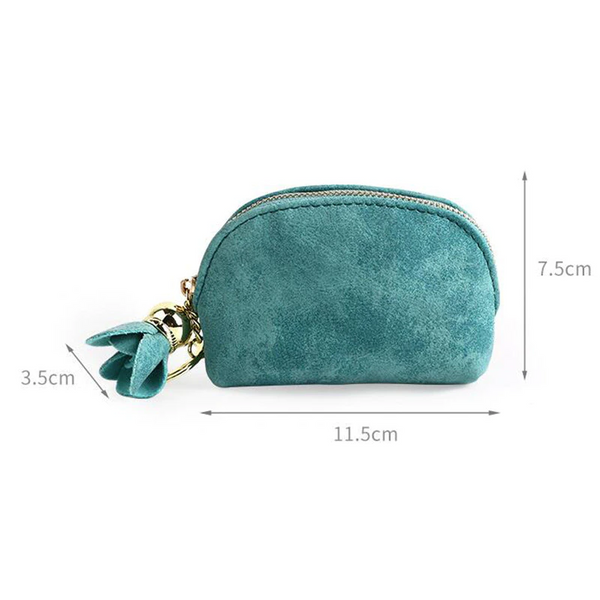 Cute Fashion Student Coin Purse Female Short Card Package Mini Fresh Bag Simple Section Wallets