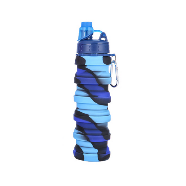 Collapsible Water Bottle Leakproof Fold Silicone Cute Bottles Kids Cup With Straw Water Bottles & Vacuum Flasks