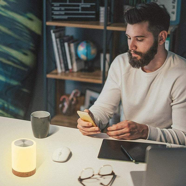 Projectors Rechargeable Led Colour Changing Bedside Table Lamp Night Lights