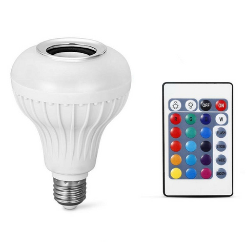 Color Changing Led Speaker Bulb