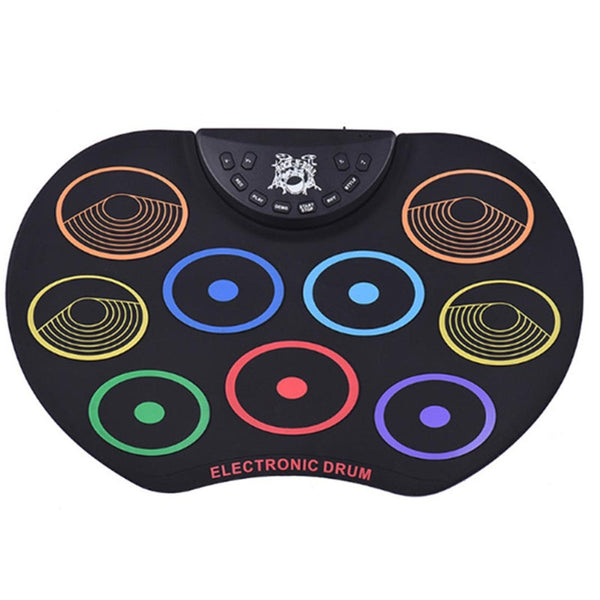 Compact Size Drum Set Beginner Kids Percussion Instrument Usb Electronic Electronic Drum Kits