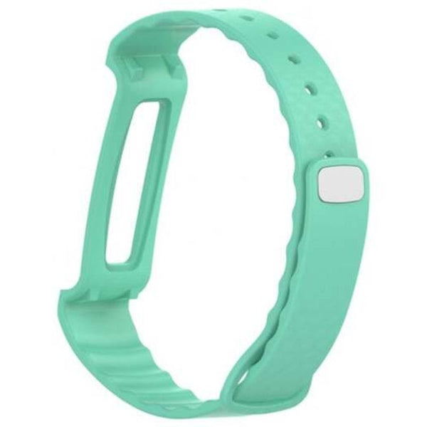 Colorful Tpu Watch Band Strap Replacement For Huawei Honor A2 Smart Wristband Mint Green