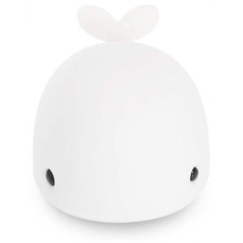 Colorful Whale Usb Charging Silicone Light White Night Lights