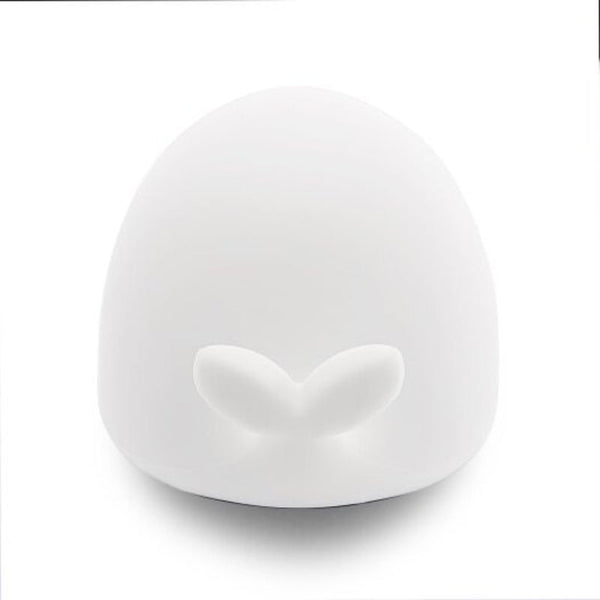 Colorful Whale Usb Charging Silicone Light White Night Lights