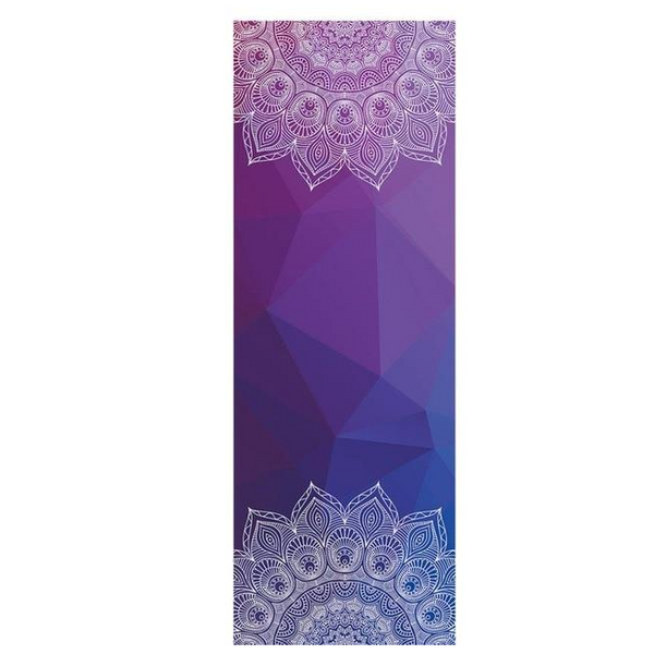 Colourful Mandala Yoga Towel Non Slip Portable Travel Pilates Blanket Mats & Non Slip Towels