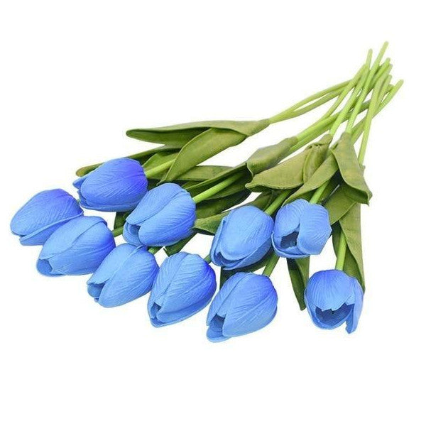 Colourful Tulips Artificial Flowers Decor Floral Décor