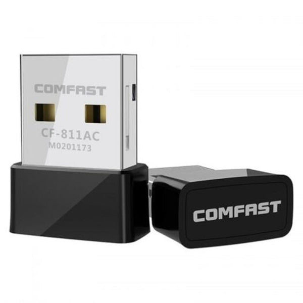 Cf 811Ac 650M Usb Wireless Network Card Black Usb Wi Fi Adapters/Dongles