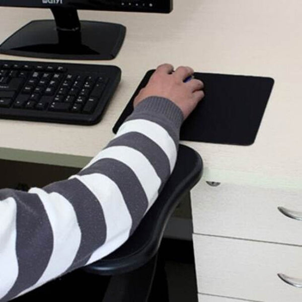 Comfortable Arm Support Computer Hand Pallet Mouse Pads Black Mouse Pads & Wrist Rests