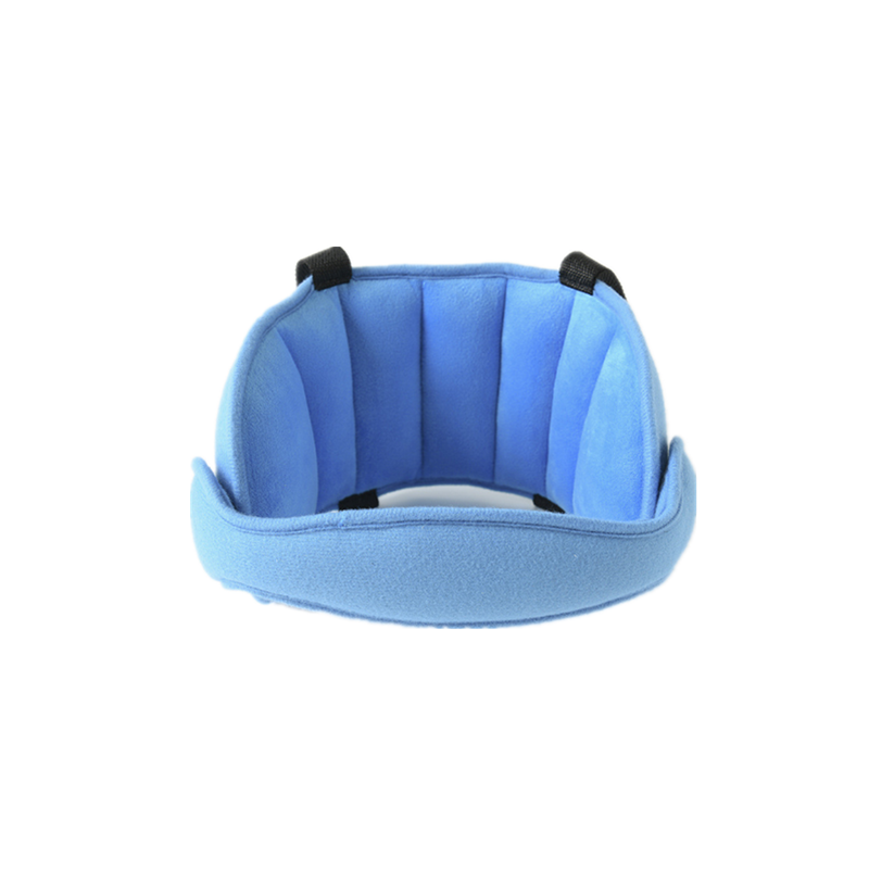 Comfortable Safe Neck Relief Head Protector Belt Baby Sleep Aid Strap Blue