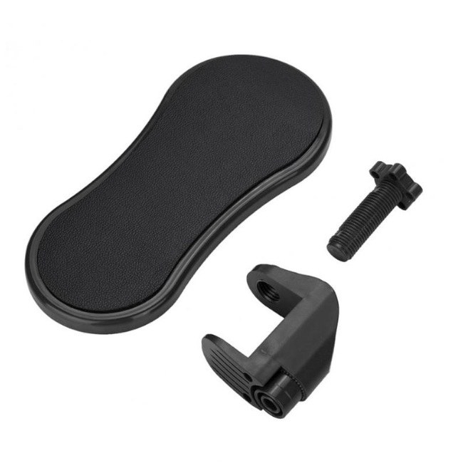 Comfortable Arm Support Computer Hand Pallet Mouse Pads Black Mouse Pads & Wrist Rests