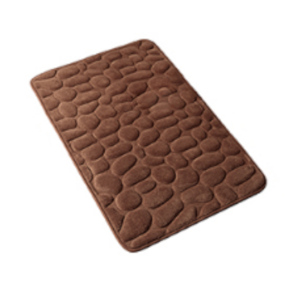 Comfortable Stone Design Rebound Memory Foam Bath Mat Bath Mats Rugs & Toilet Covers