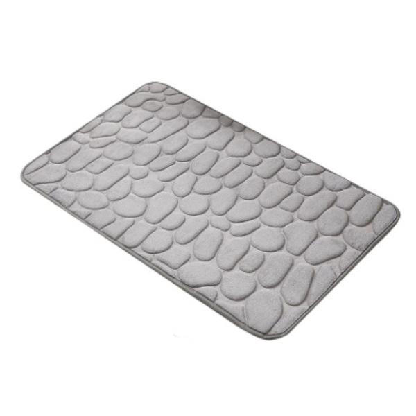 Comfortable Stone Design Rebound Memory Foam Bath Mat Bath Mats Rugs & Toilet Covers