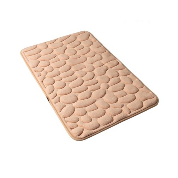 Comfortable Stone Design Rebound Memory Foam Bath Mat Bath Mats Rugs & Toilet Covers