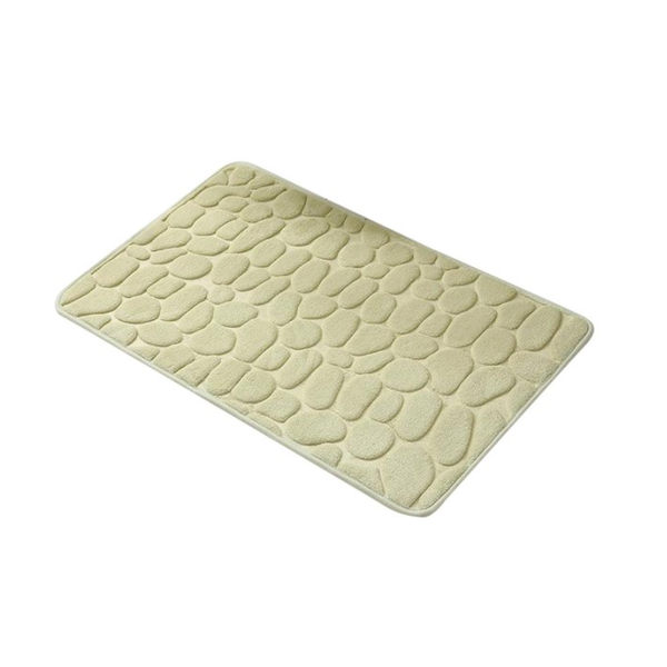 Comfortable Stone Design Rebound Memory Foam Bath Mat Bath Mats Rugs & Toilet Covers