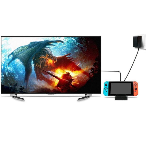 Compatible For Nintendo Switch Dock Base Tv Hdmi Charging Cooling Portable Bracket Chargers & Charging Docks