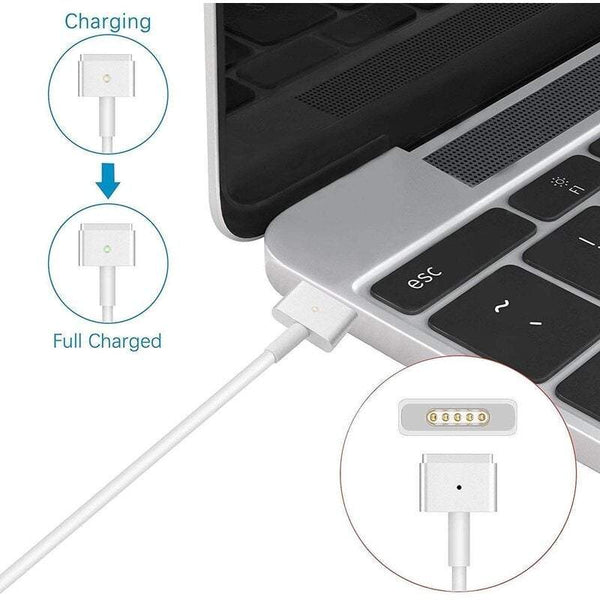 Tablet Compatible With Macbook Pro Charger Replacement 60W Magsafe 2 Tip Power Adapter For 13 Inch After Mid 2012 Model A1425 A1502 A1435 A1465