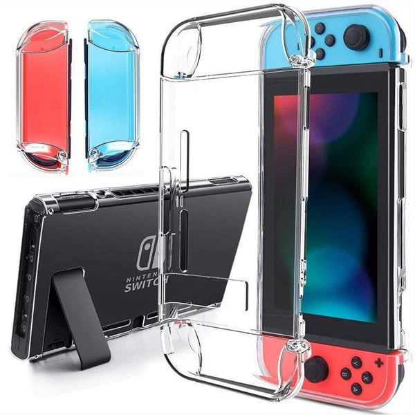 Switch Case Compatible With Nintendo Cover Soft Tpu Transparent Bags Skins & Travel Cases