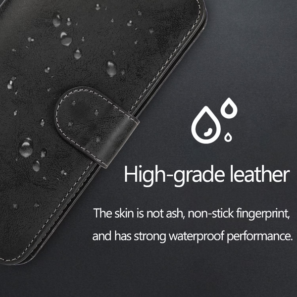 Compatible With Apple Iphone 16 Wallet Case Magnetic Black Cases Covers & Skins