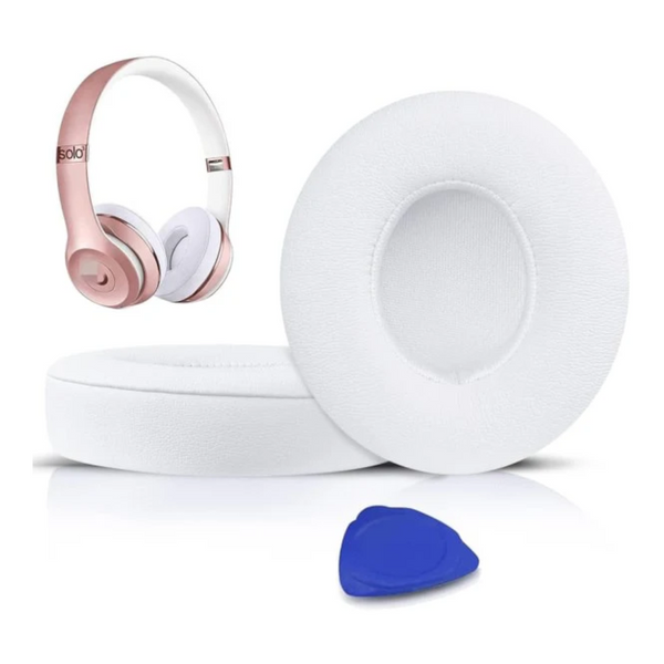 Compatible With Beats Solo 2 3 Replacement Ear Pads White Cdq Headsets & Earpieces