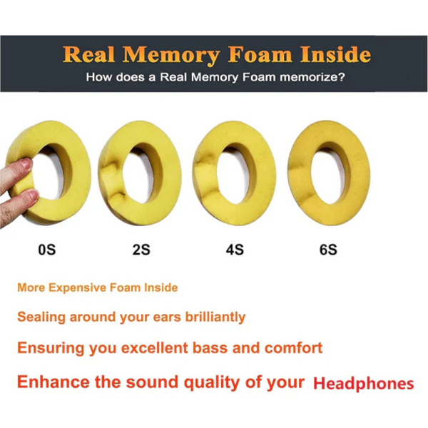 Compatible With Beats Solo 2 3 Replacement Ear Pads White Cdq Headsets & Earpieces