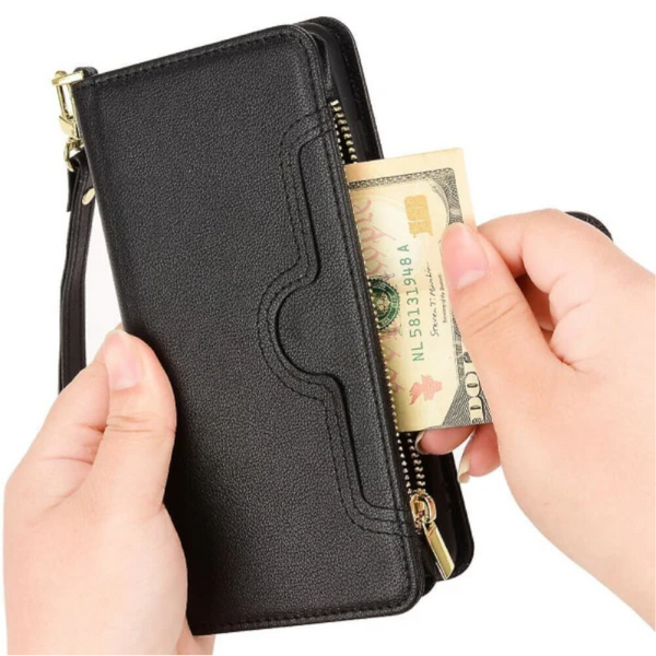 Compatible With Samsung Galaxy S21 5G Case Magnetic Leather Wallet Card Holder Protective Cover Cases Covers & Skins