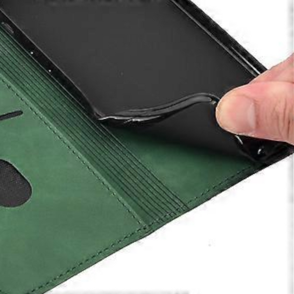 Compatible Withsamsung Galaxy A55 5G Case Pu Leather Wallet Style F Shockproof Protective Cover Cases Covers & Skins
