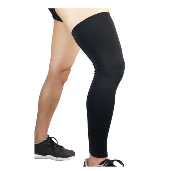 Compression Knee Calf Sleeves Anti-Slip Leg Guard Support