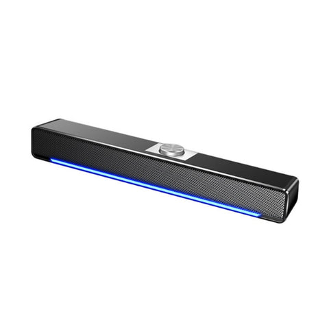 Computer Bluetooth Audio Home Desktop Wired Speaker Strip Usb Subwoofer Loudspeaker External